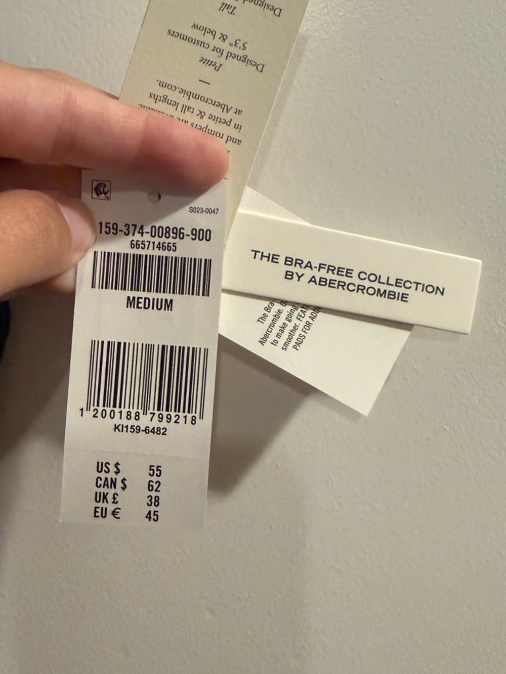 Abercrombie Bra Free Essential 90s Rib Mini Dress ๐ - Picture 5 of 8
